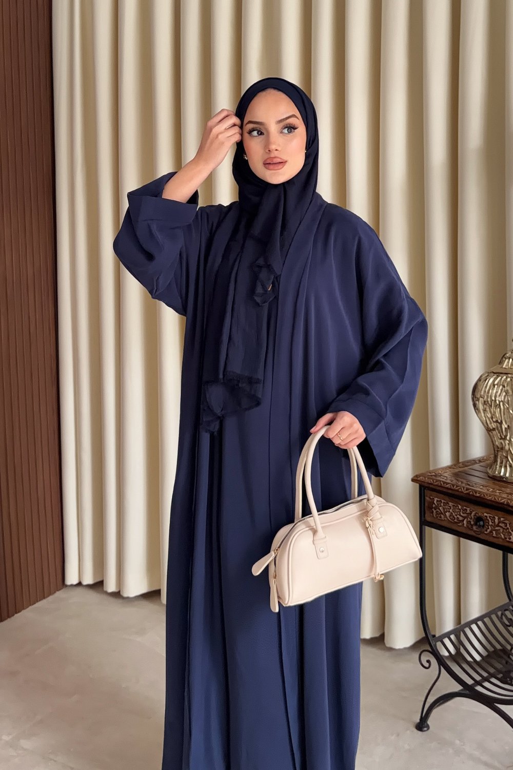 Marwa Abaya - Lacivert