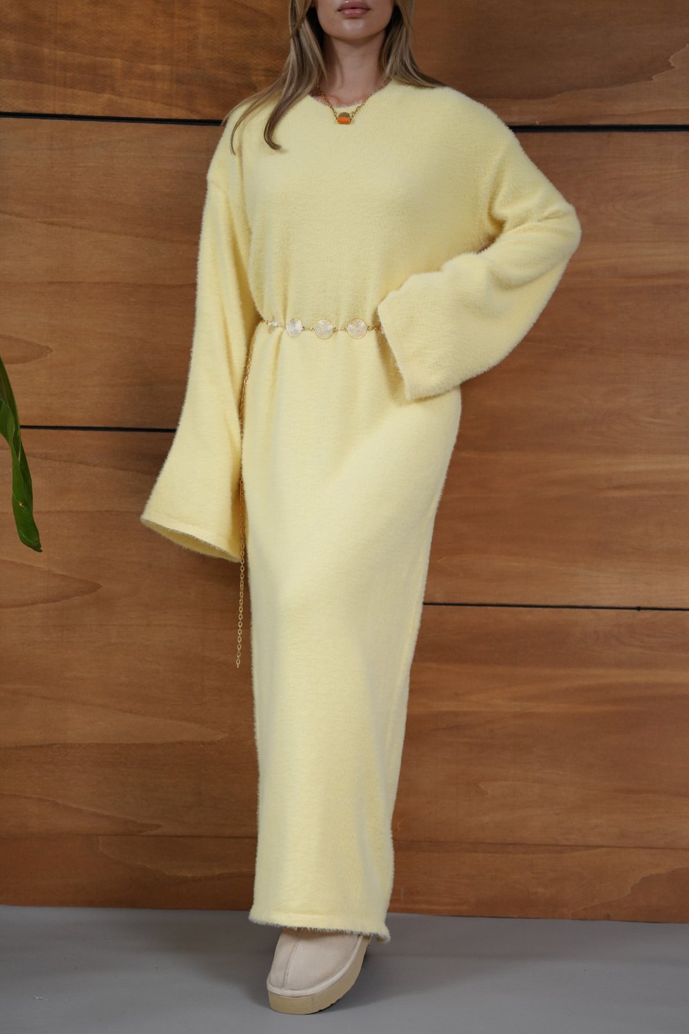 Maya Elbise - Sarı
