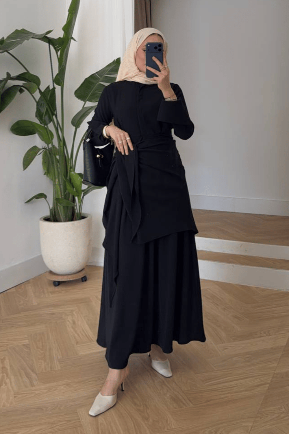 Mersa Elbise - Siyah