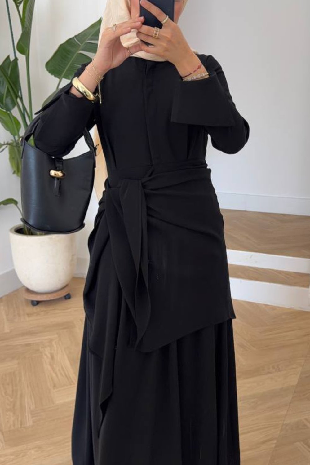 Mersa Elbise - Siyah