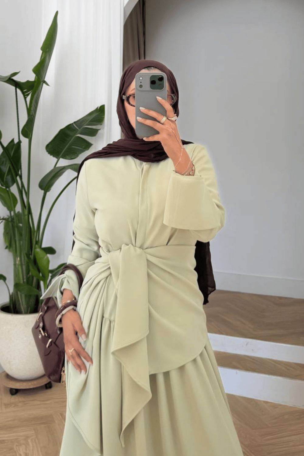 Mersa Elbise - Soft Yeşil