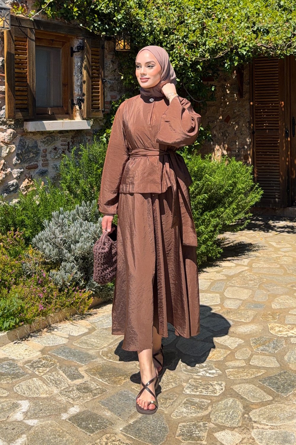 Monela Takım - Kahverengi