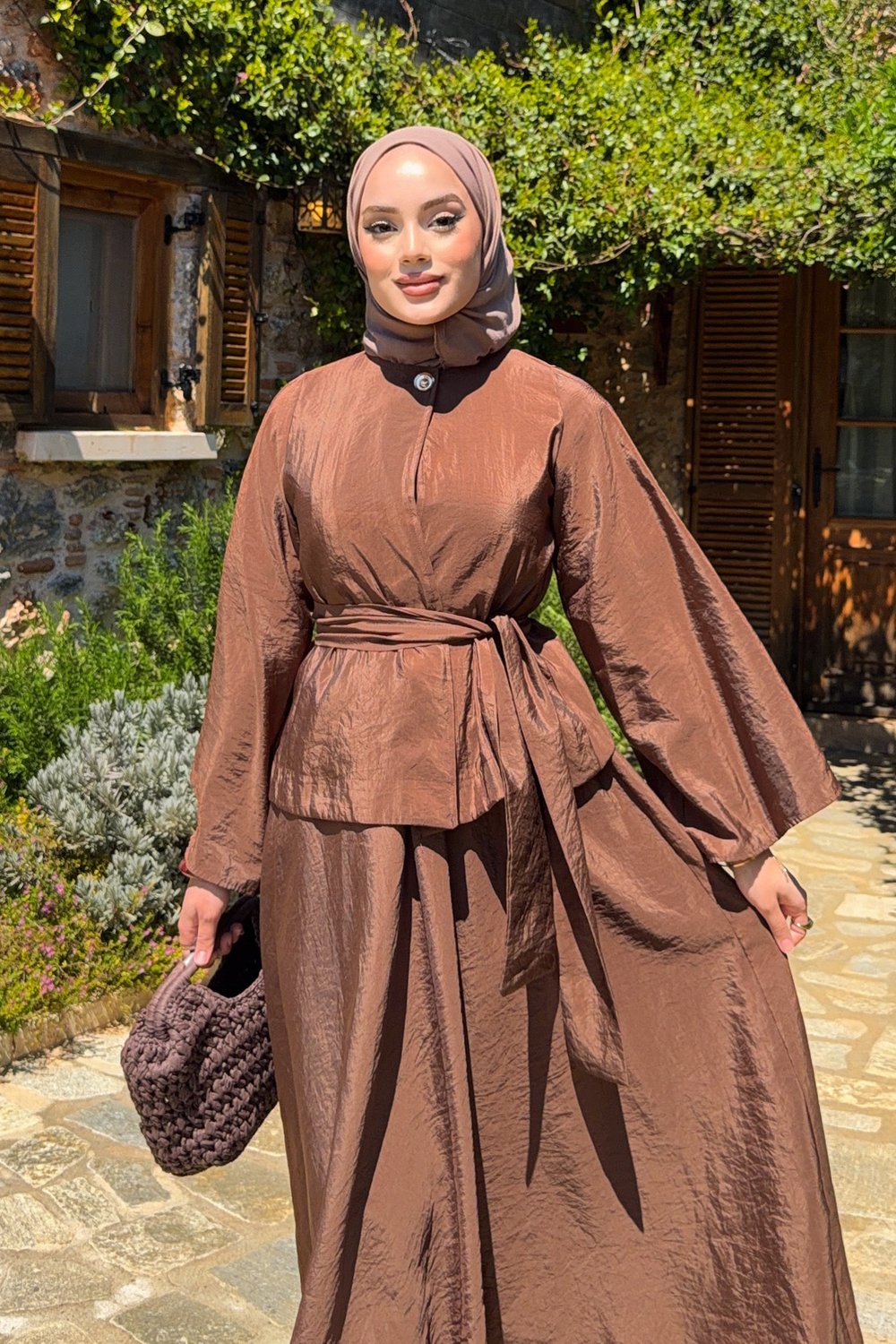 Monela Takım - Kahverengi