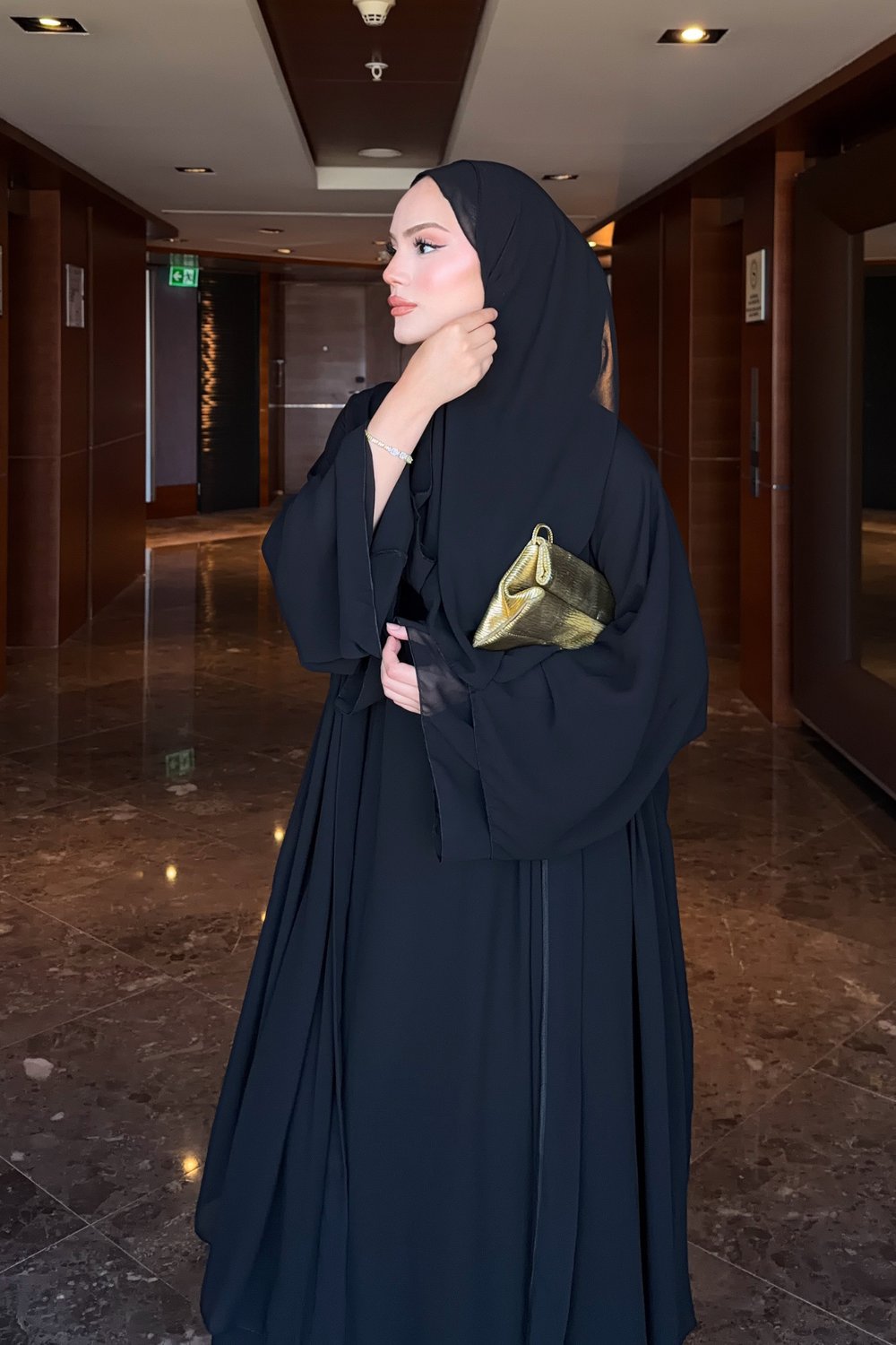 Mono Abaya - Siyah
