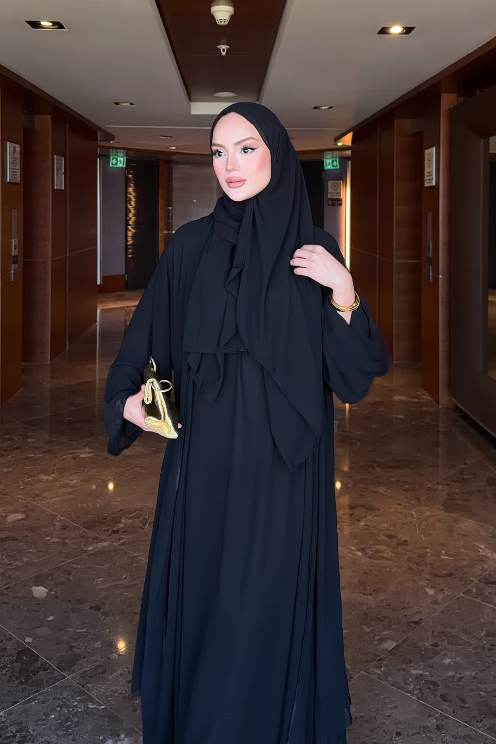 Mono Abaya - Siyah
