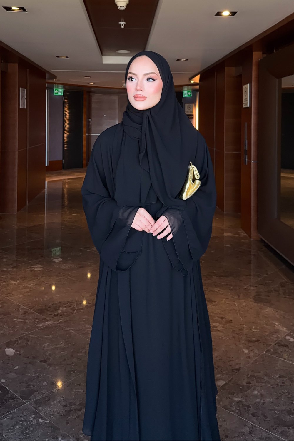 Mono Abaya - Siyah