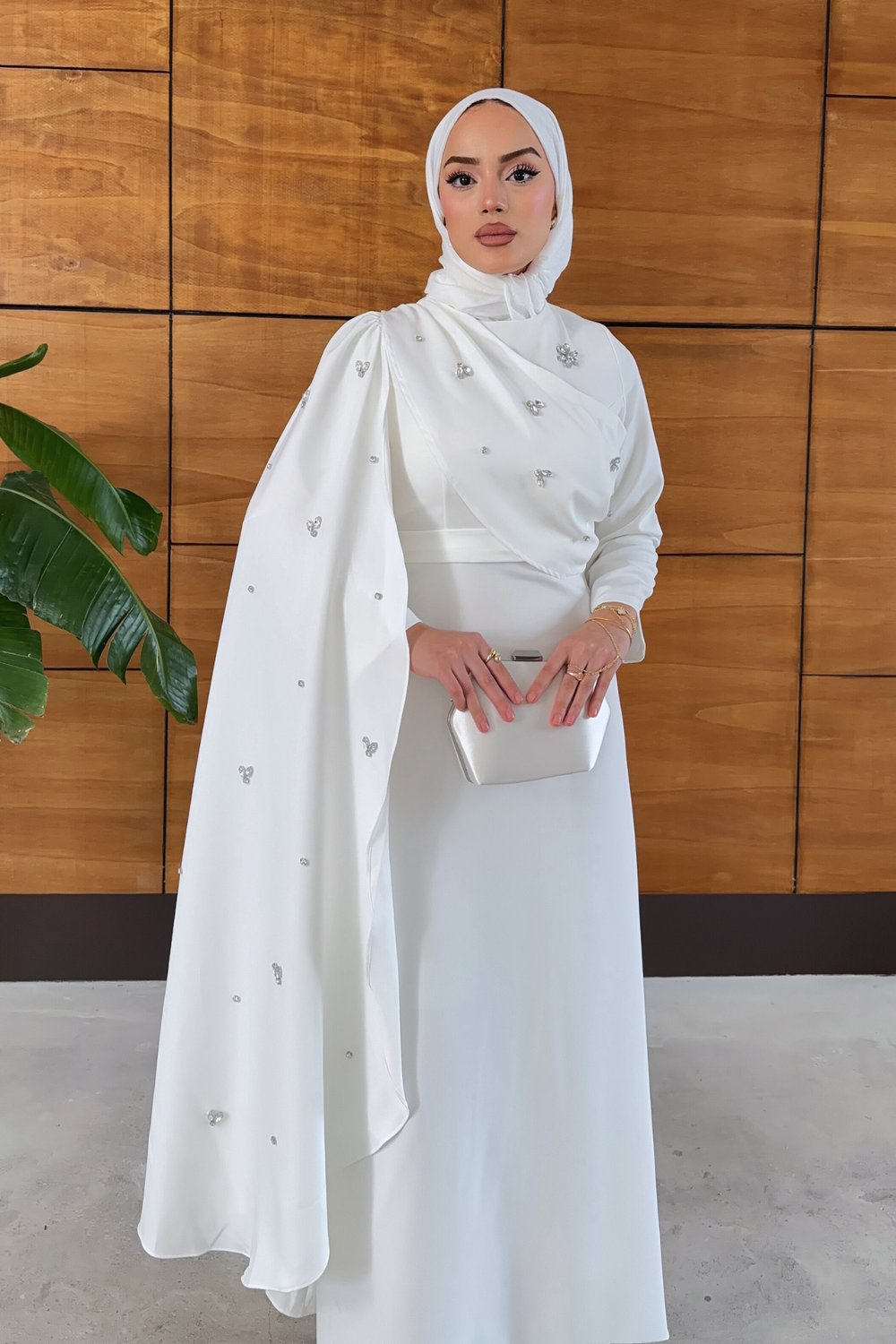 Morena Elbise - Beyaz