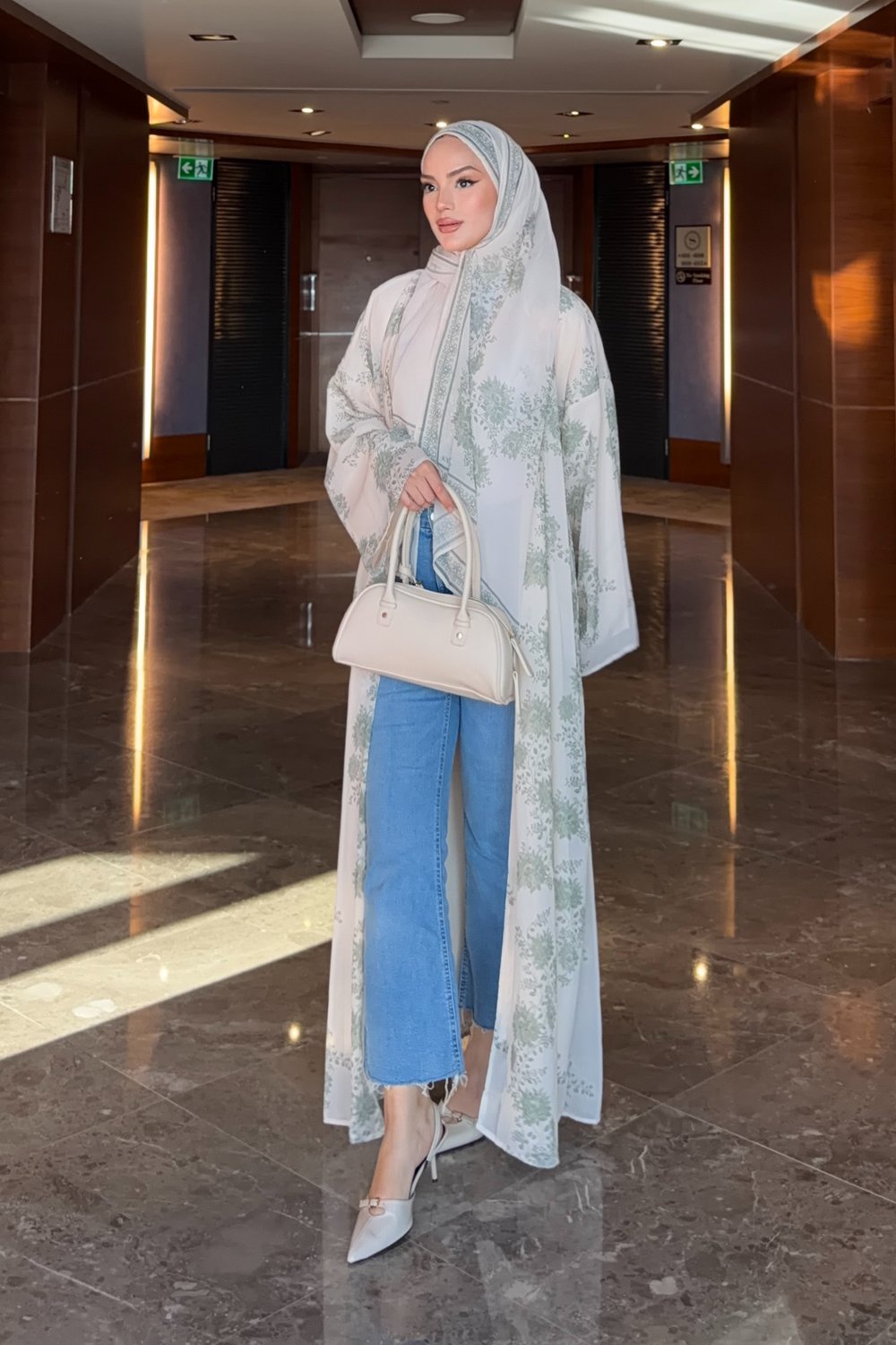 Nayra Abaya - Bej