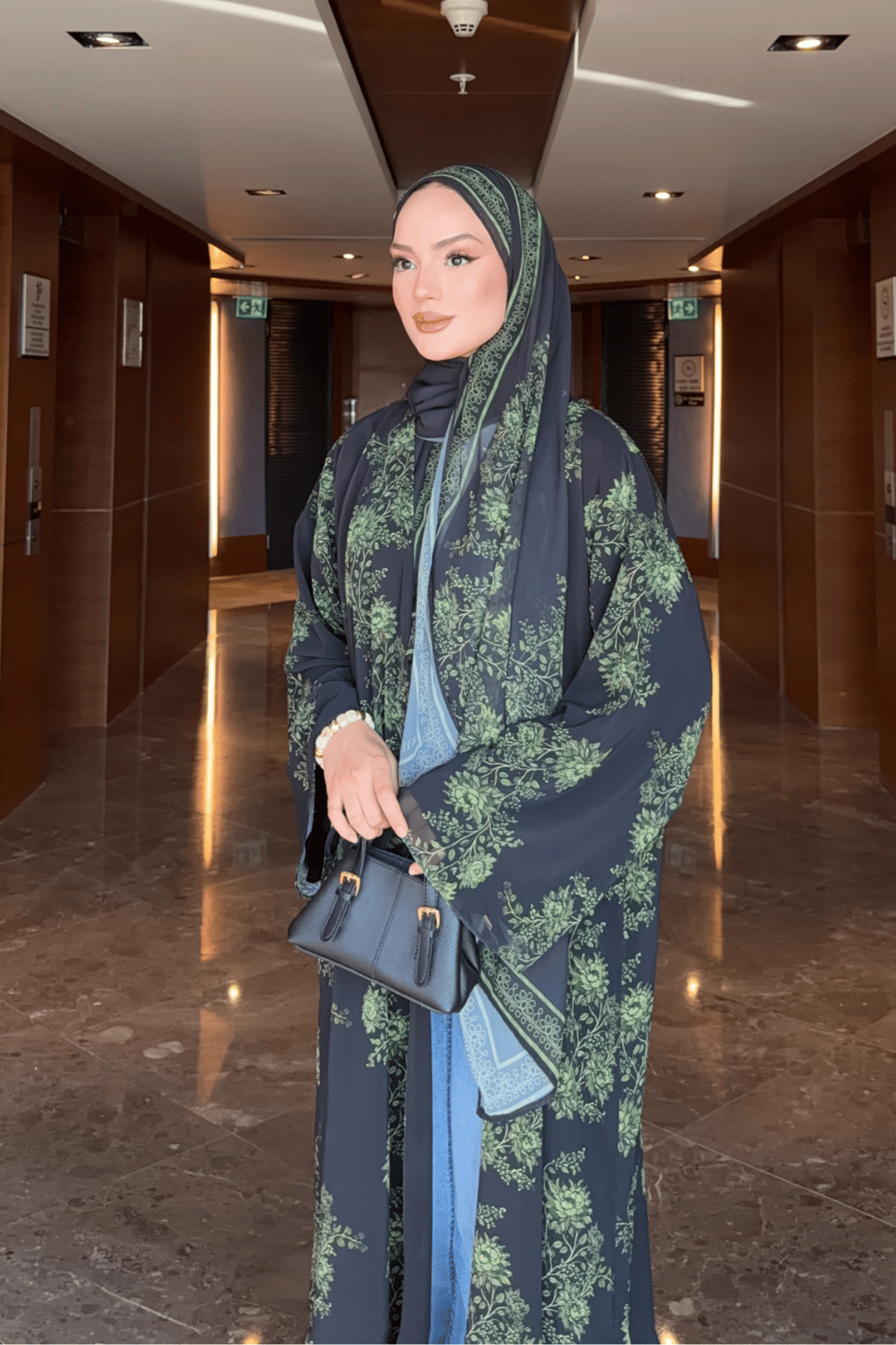 Nayra Abaya - Siyah