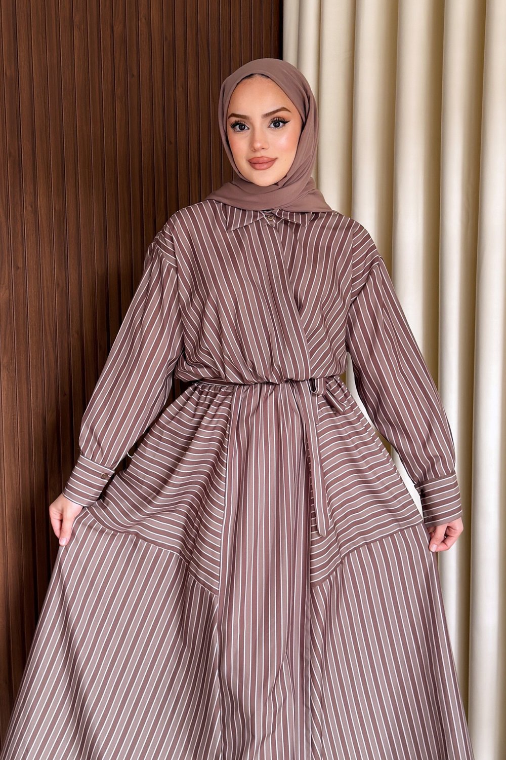 Niva Elbise - Vizon