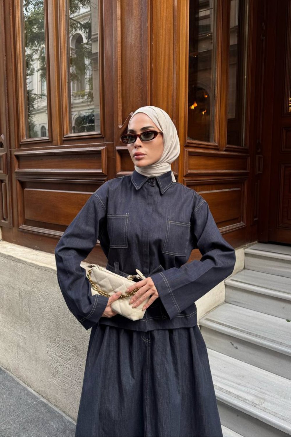 Noir Denim Takım - Lacivert