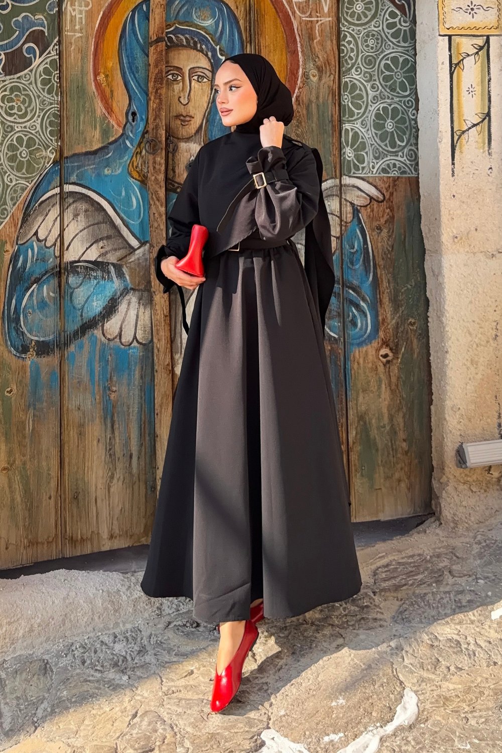 Nomi Elbise - Siyah