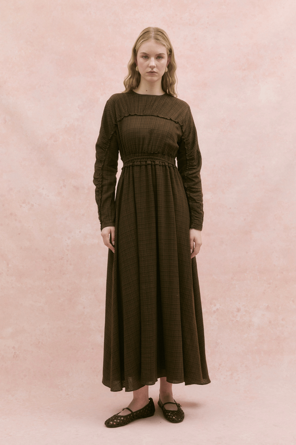Olia Elbise - Kahverengi