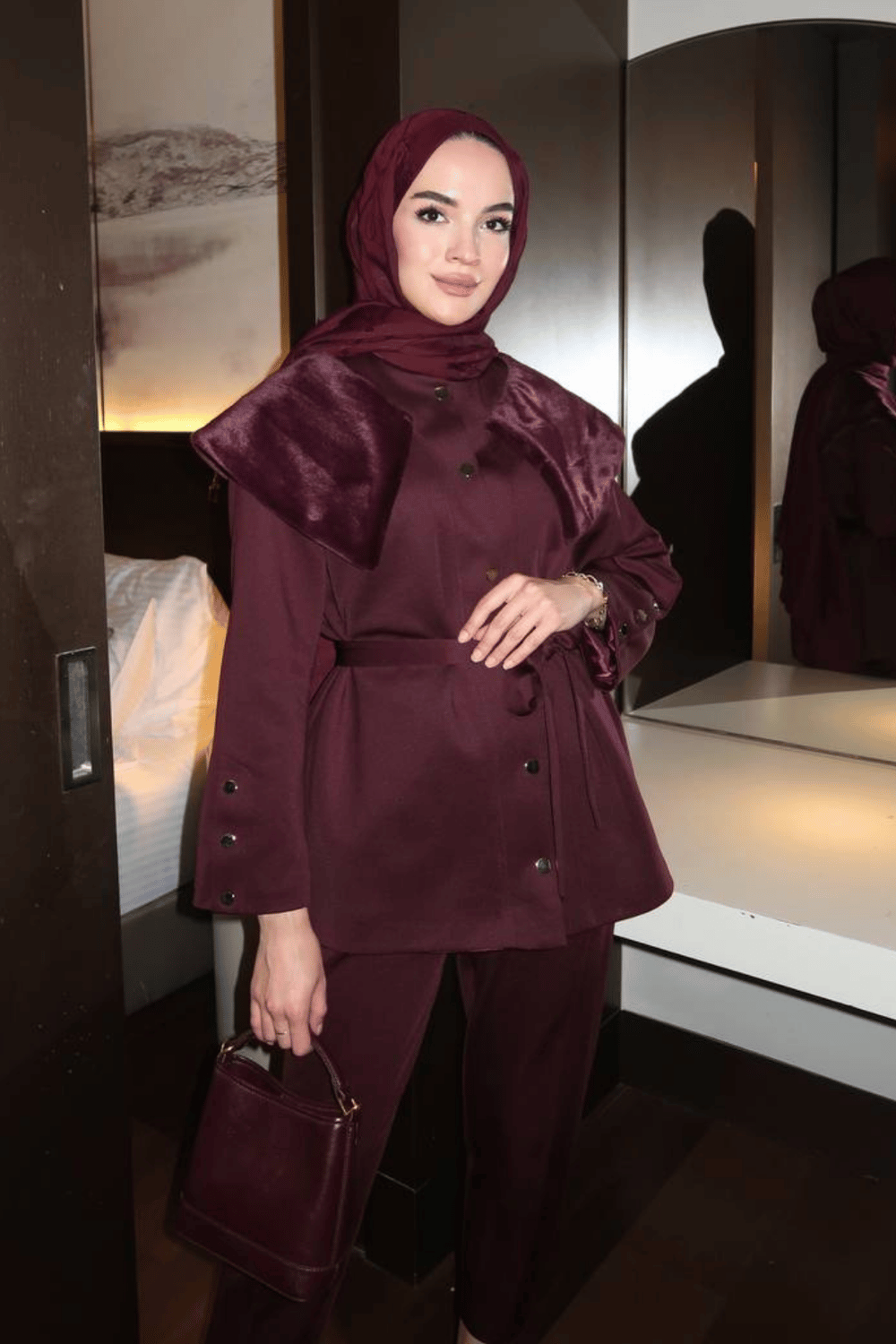 Rafine Takım - Bordo