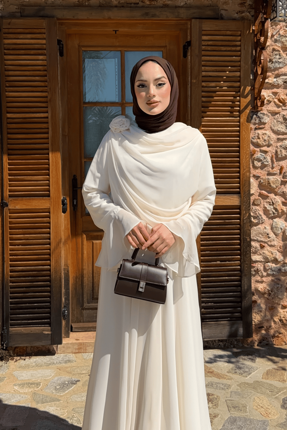 Rose Takım - Ekru