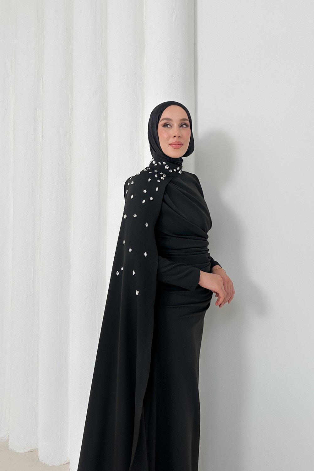 Violet Elbise - Siyah