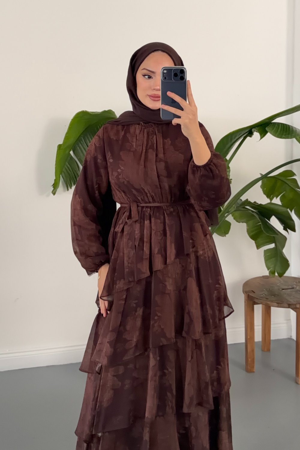 Zafira Elbise - Kahverengi