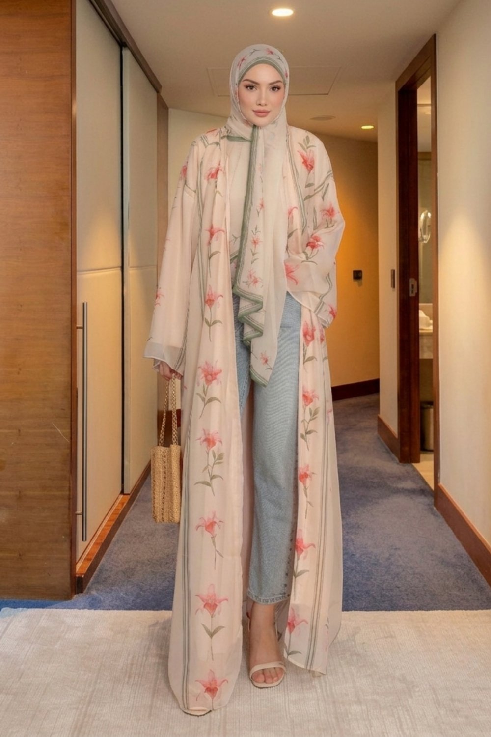 Zahra Abaya - Bej