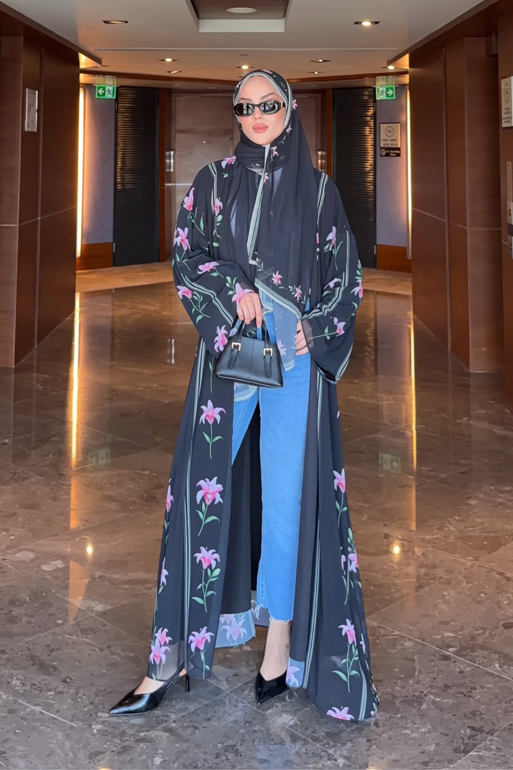 Zahra Abaya - Siyah
