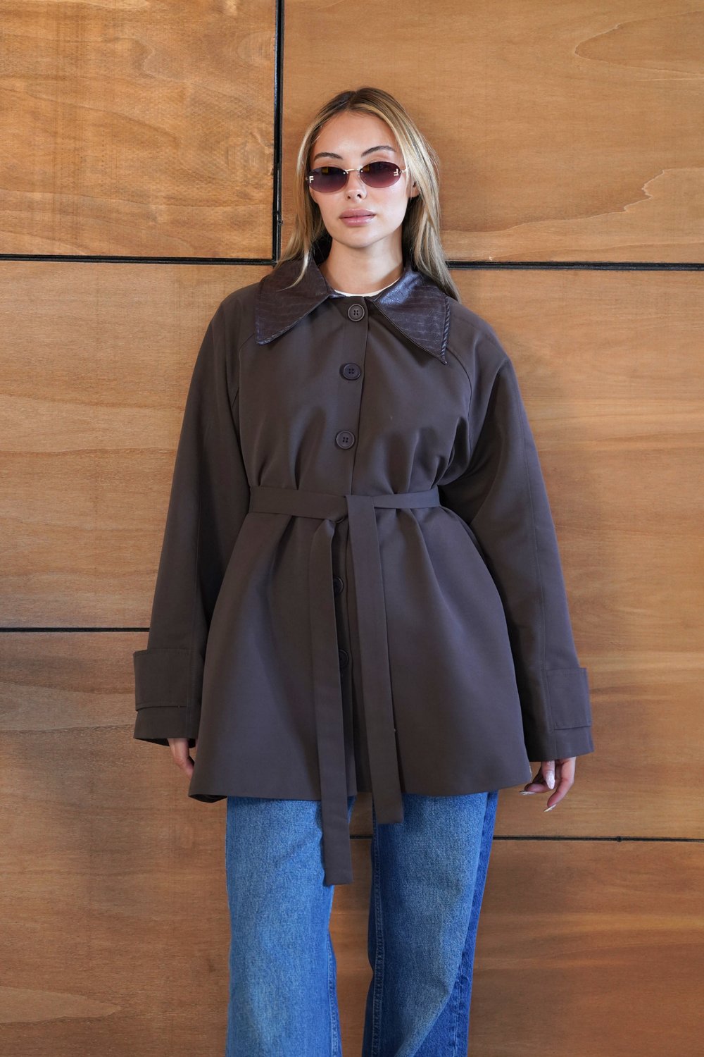 Zarya Trench - Kahverengi