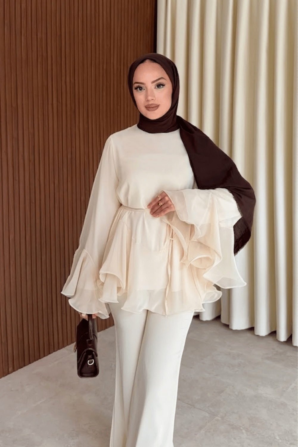 Zenna Takım - Ekru
