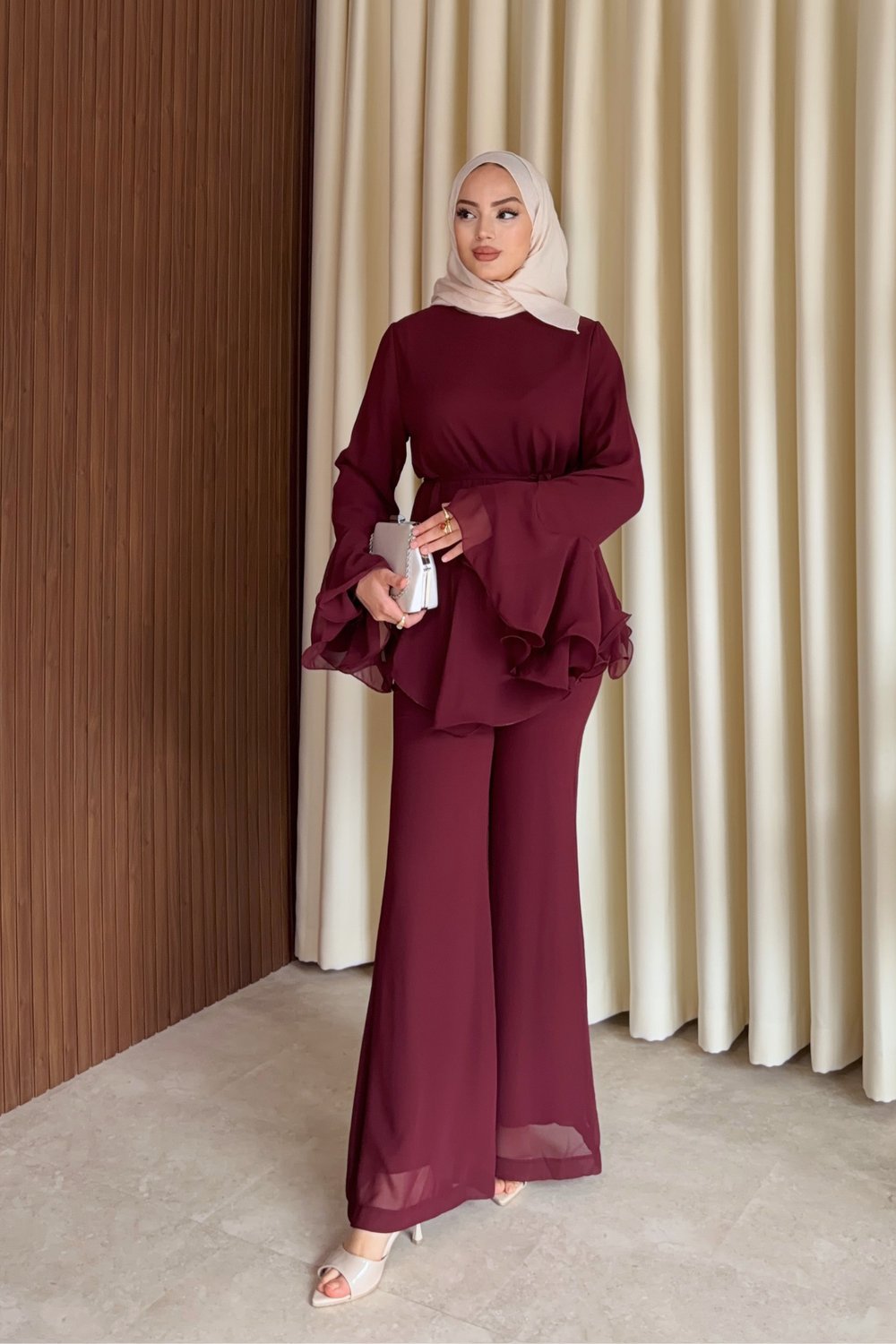 Zenna Takım - Bordo