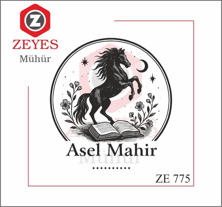 Açik Kitaptan Yeseren Hayaller - Çiçekler Kitap Mührü   ZE 775