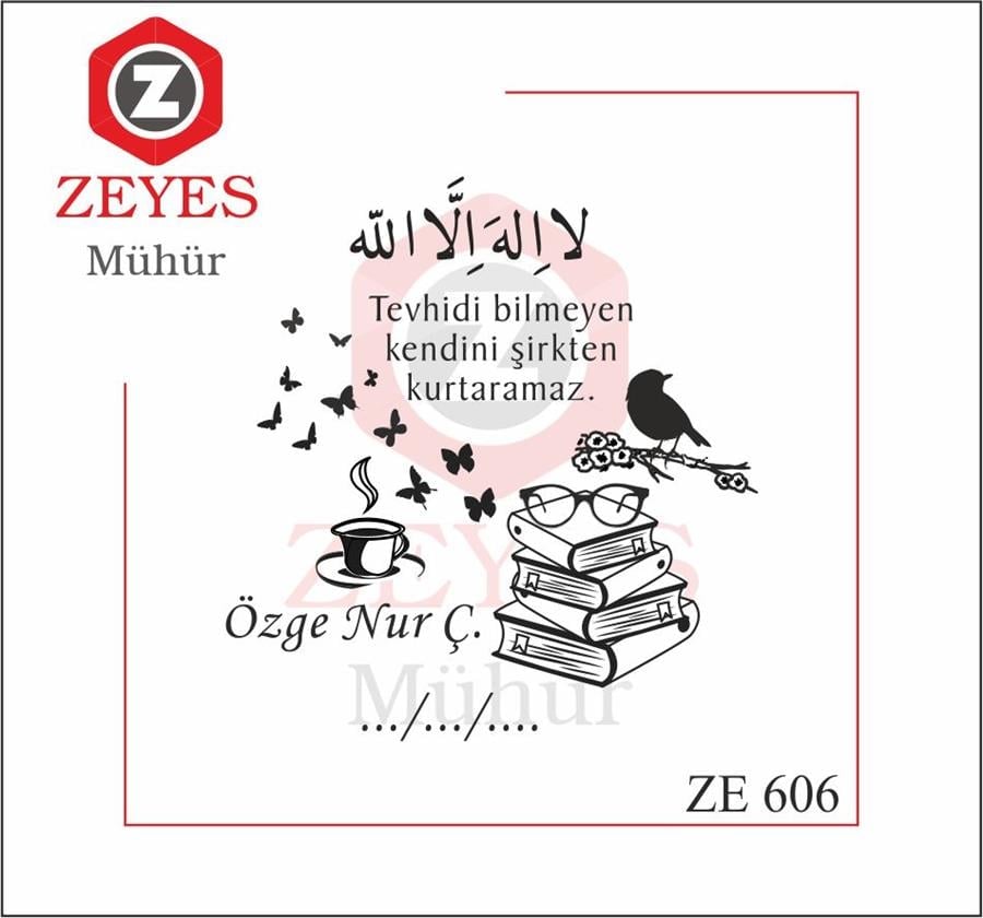 Daldaki Kuzgun  Kitap Mührü   ZE 606