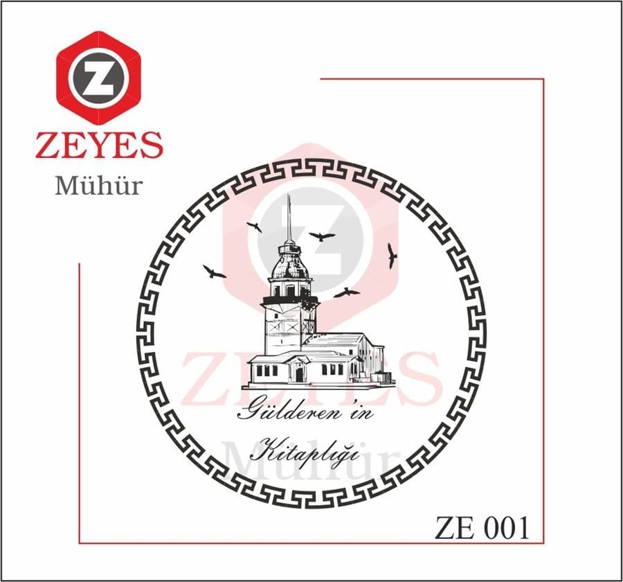 Kiz Kulesi Istanbul Mührü ZE 001 