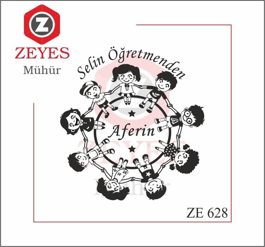Mutlu Çocuklar -  Ögretmen Mührü ZE 628