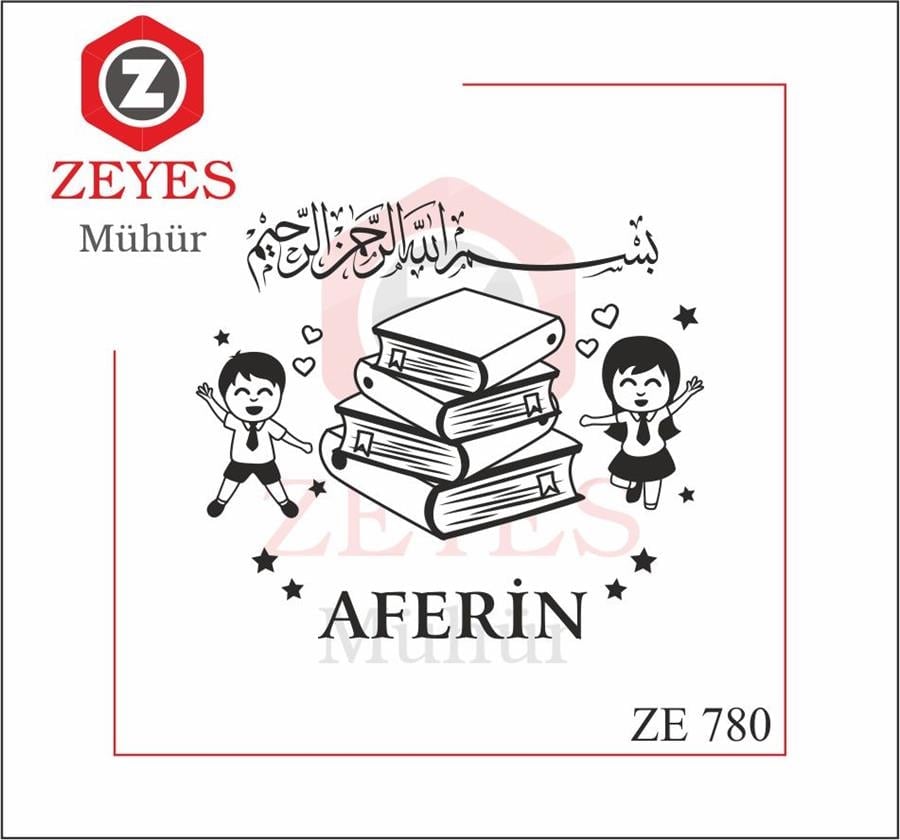 Neseli Çocuklar Besmele - Aferin  Mührü   ZE 780