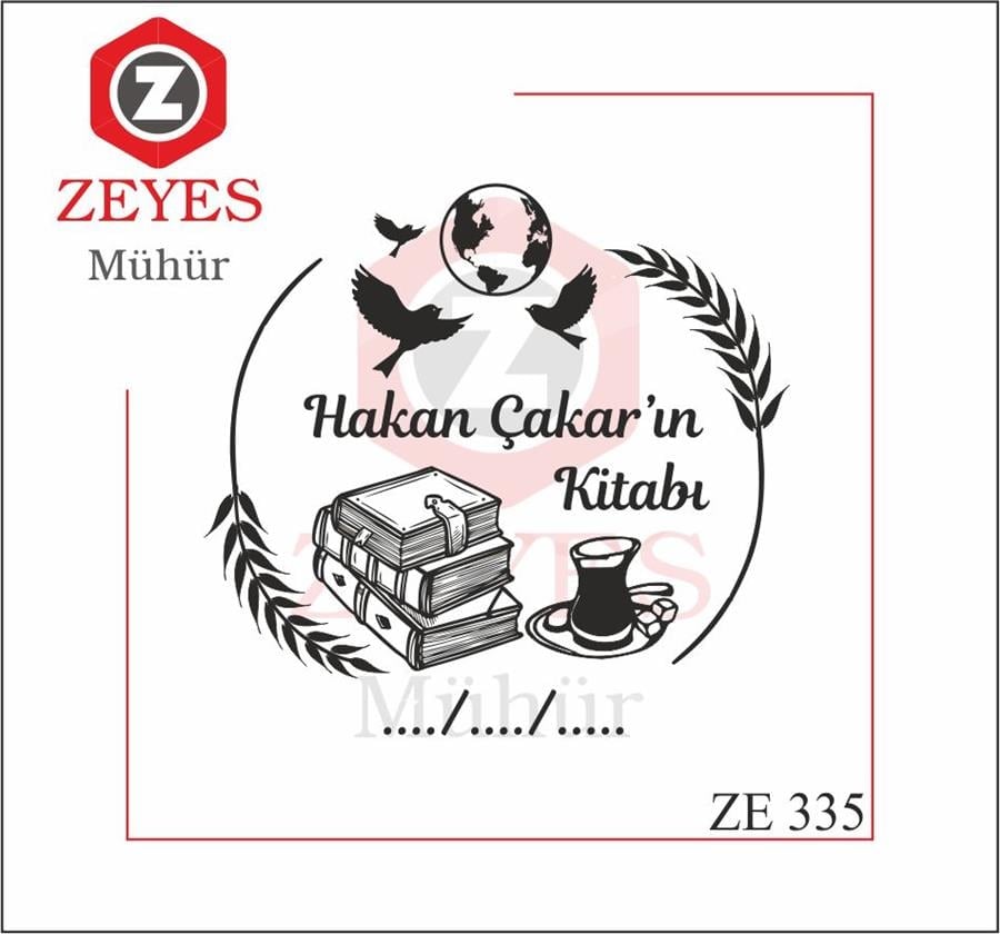 Uçan Kuslar -  Çay -  Kitap Mührü ZE 335