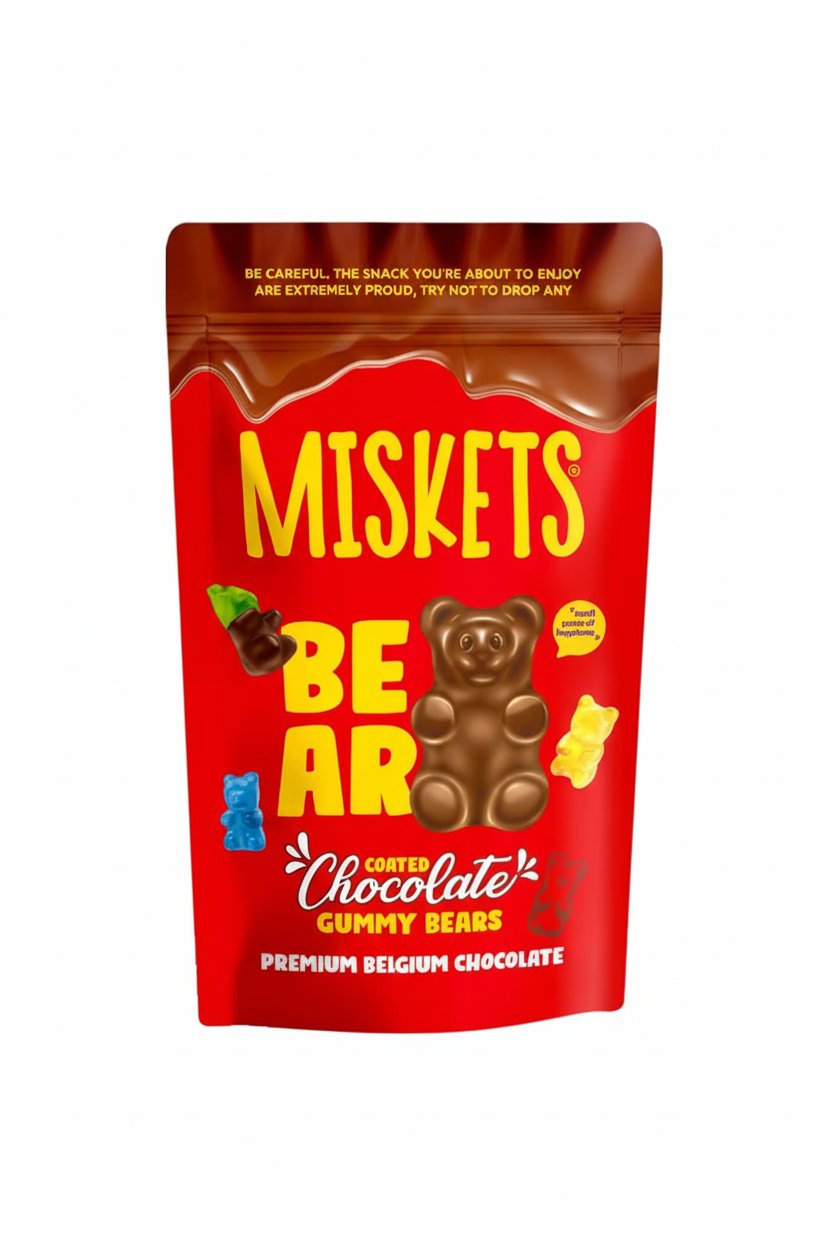 Çikolata Kaplı Jelly Ayıcık 120 gr