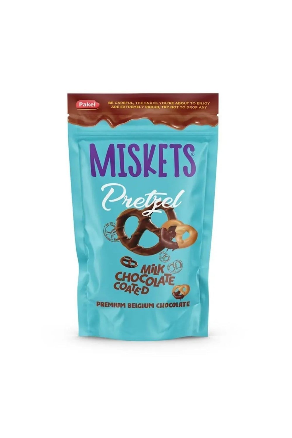 Sütlü Çikolata Kaplamalı Pretzel 80 gr