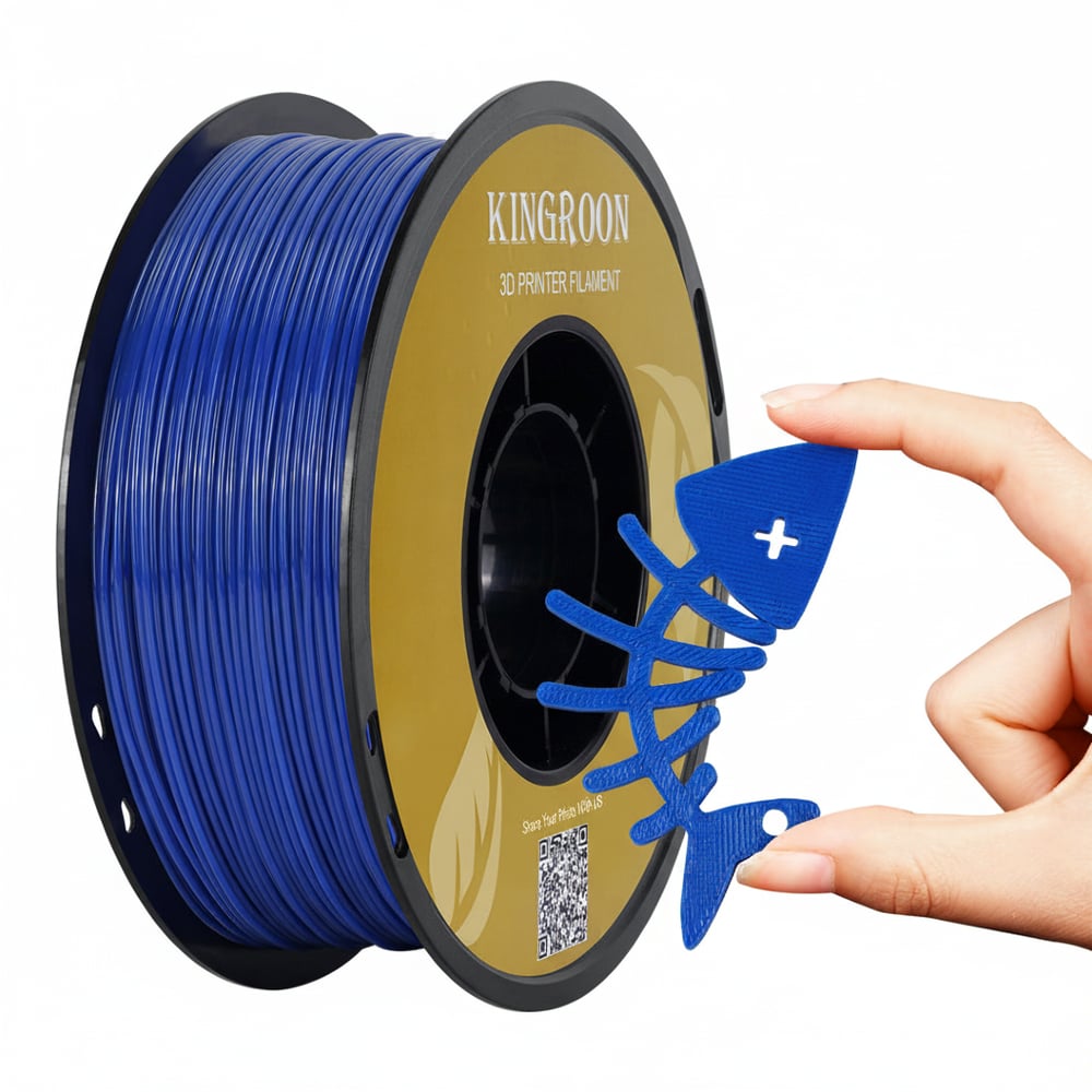 Kingroon TPU 95A Filament - Esnek ve Dayanıklı (Flexible) - Bambu Lab ve K1 Uyumlu - 1.75mm 1 Kg