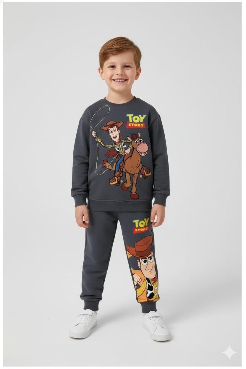 Erkek Çocuk Toy Story Karakter Baskılı Eşofman Takım