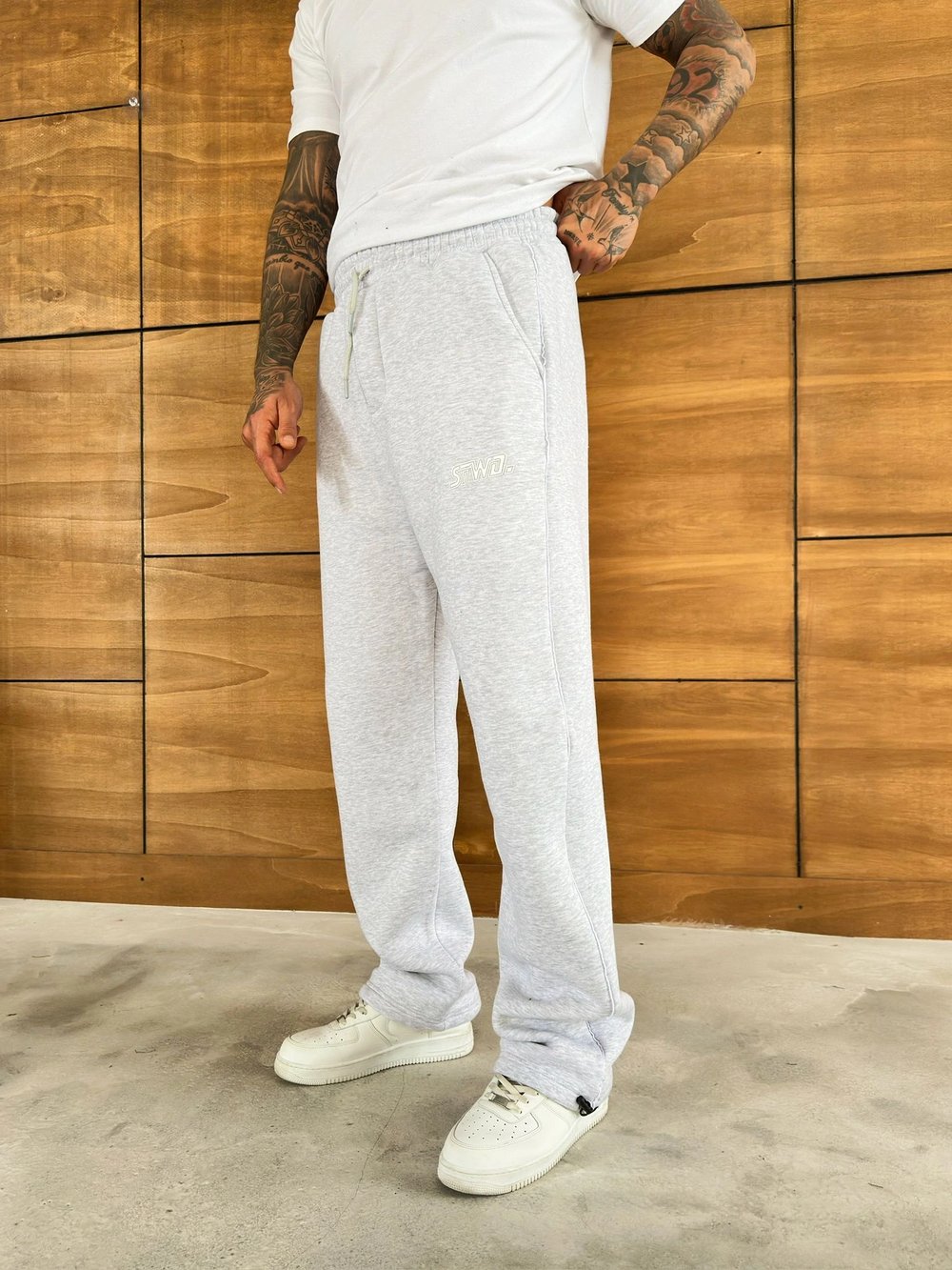 BİYELİ PUNTO STW BAGGY EŞOFMAN GRİ