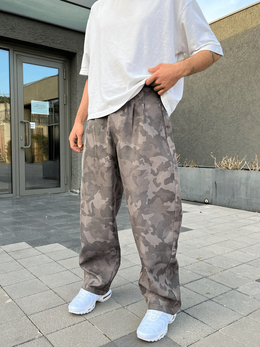 BYLONDON KAMUFLAJ BALON PANTOLON