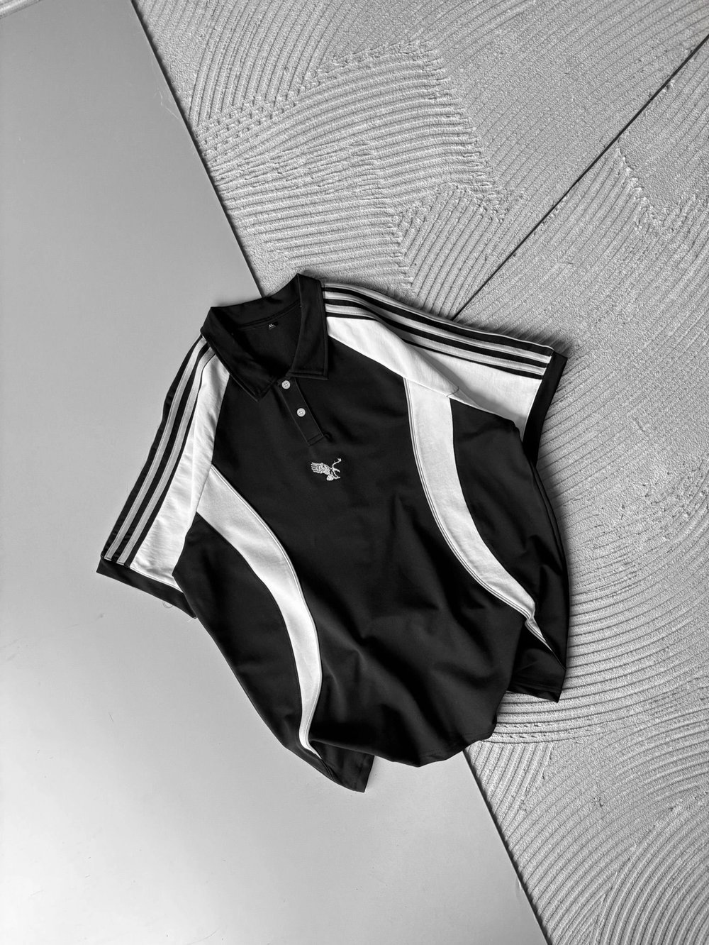 POLO YAKA SERIT BIYE 2 OVERSIZE TSHIRT
