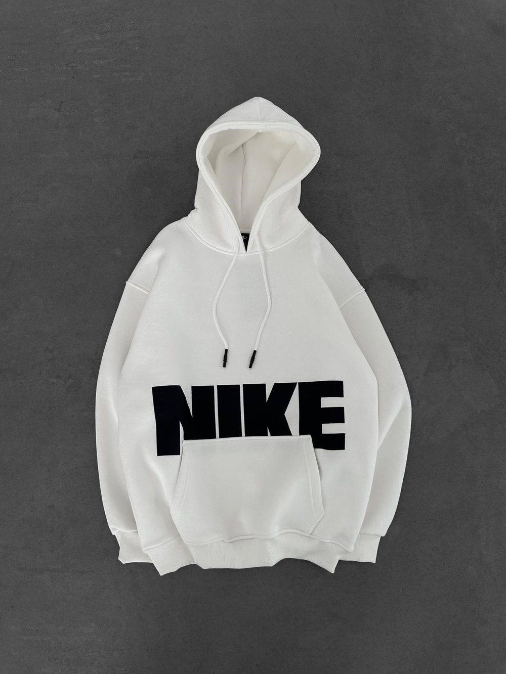 NK KALIN PUNTO 3 İPLİK KAPÜŞONLU SWEAT BEYAZ
