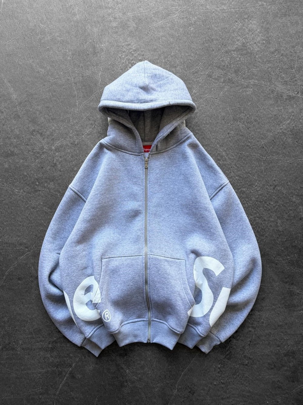 SUPREM OVERSİZE HIRKA GRİ
