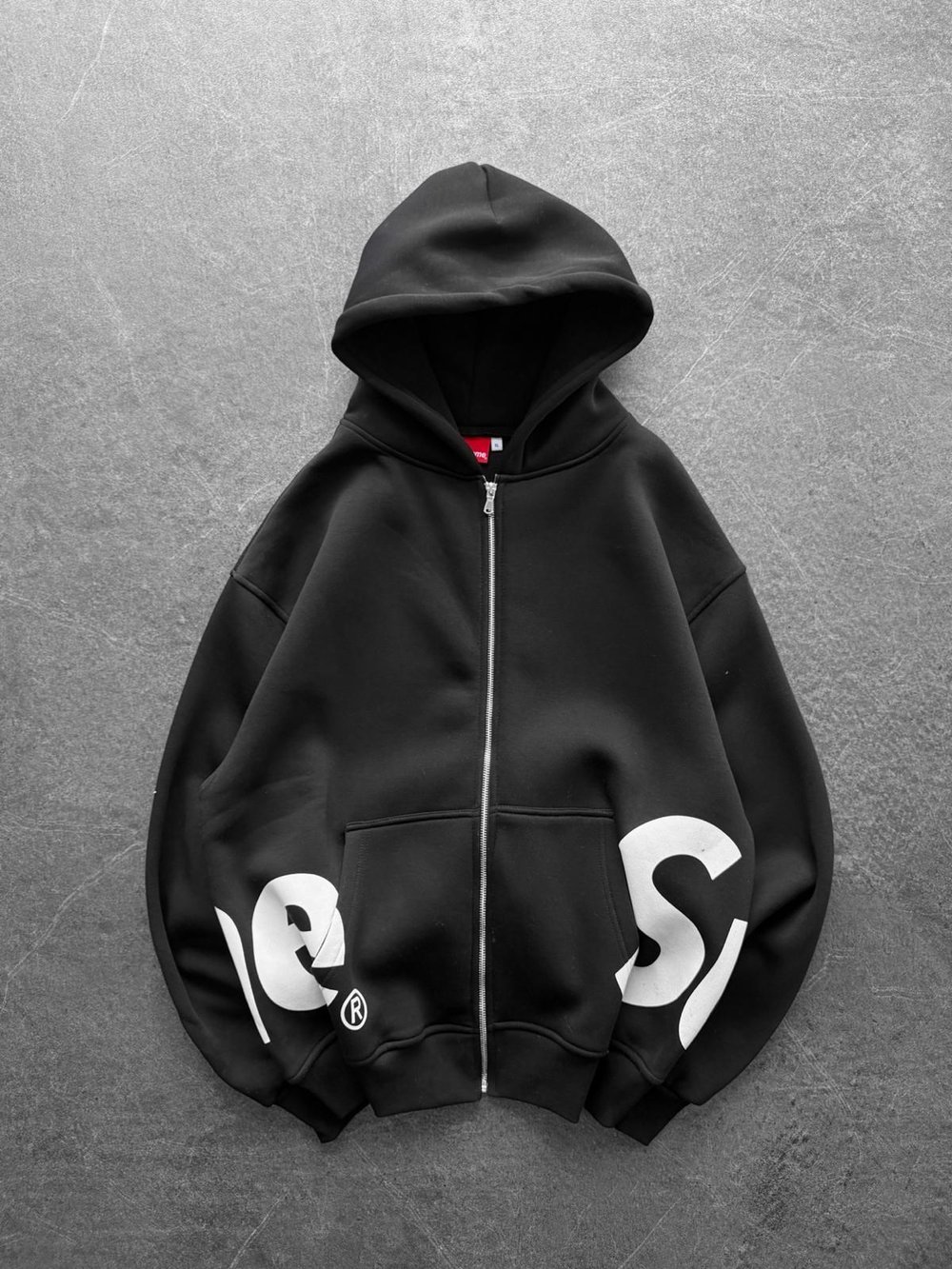 SUPREM OVERSİZE HIRKA SİYAH