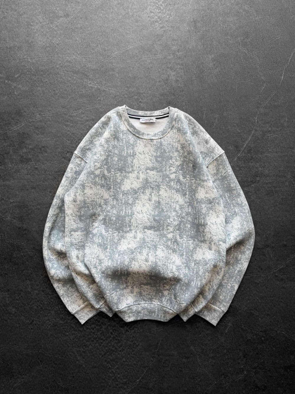 YIKAMALI PL 3 İPLİK PAMUKLU SWEAT BEYAZ