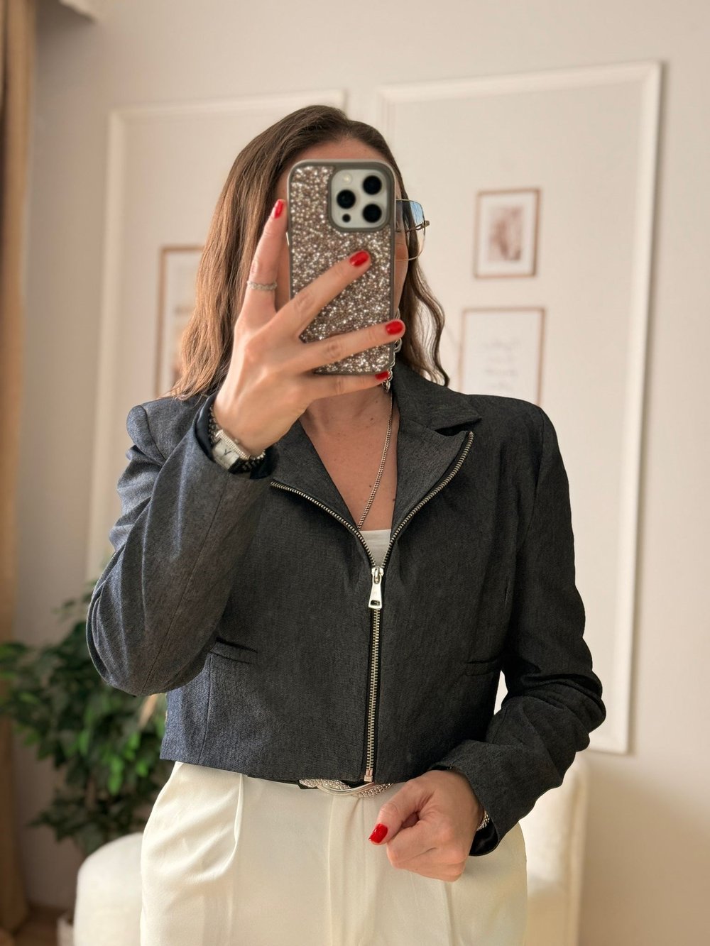 Crop Ceket 