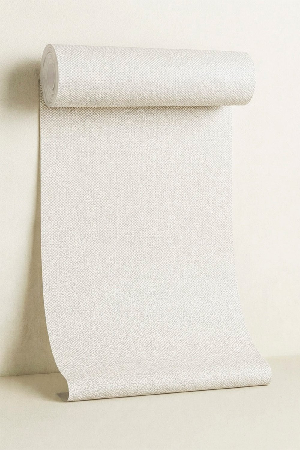 Bien Exclusıve 5550 Serin Gri Hasır Hissi Lüks Görünüm Dokulu Duvar Kağıdı 53x1000 cm, 5M²