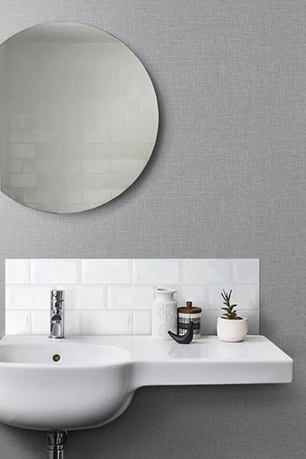 EXCLUSIVE 0537 Sade Düz Kombin Açık Gri Desenli Duvar Kağıdı (5 M²) TYCCSXBK4N169937194778753
