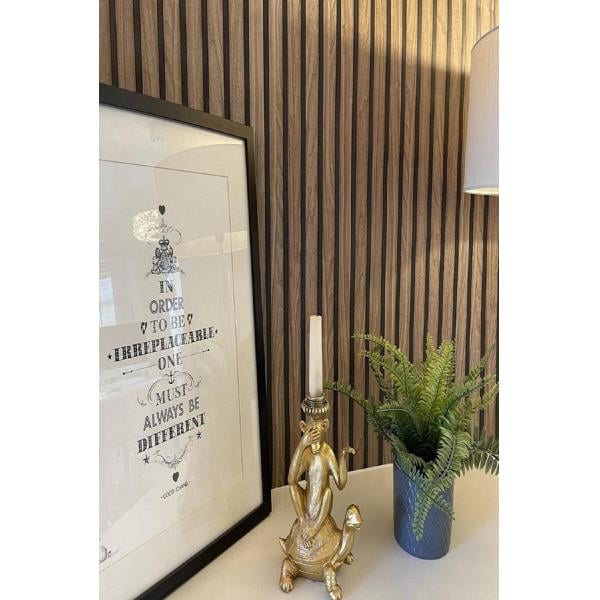 Zümrüt EXCLUSIVE 7610 Lambri Panel Ahşap Duvar Çıtası Desenli Duvar Kağıdı 5,30 M²