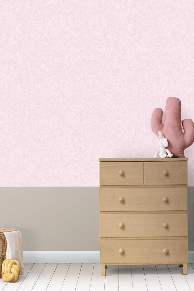 Zümrüt Kids 410-3 Açık Fuşya Pembe Duvar Kağıdı 5,33 M²