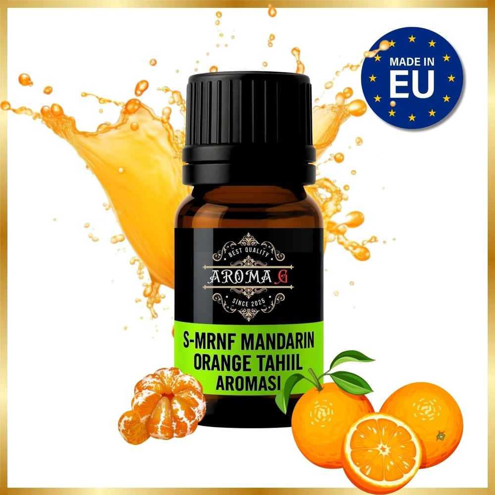S-mrnf Mandarin Orange Tahıl Aroması - Hazır Kit