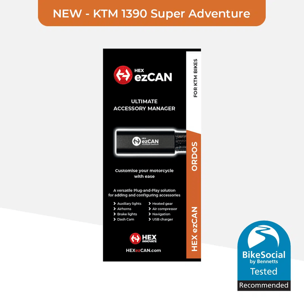 HEX ezCAN KTM motosikletler için Ordos 1390 Super Adventure S/S EVO/R 2026